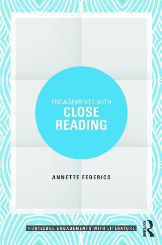 Cover image for Engagements with Close Reading