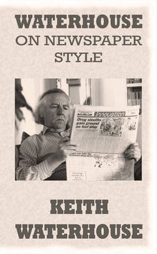 Cover image for Waterhouse on Newspaper Style