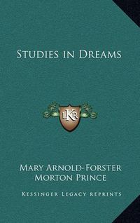 Cover image for Studies in Dreams