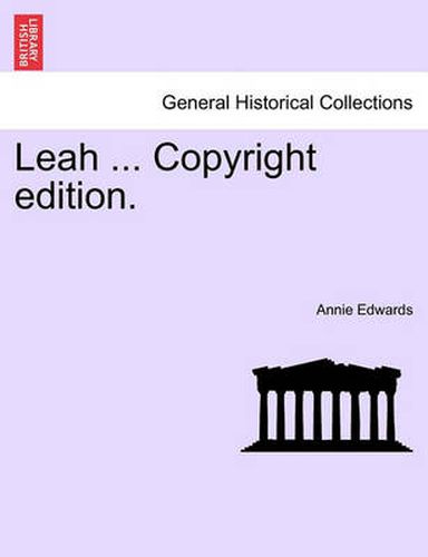 Cover image for Leah ... Copyright Edition.