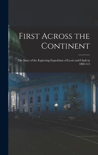 Cover image for First Across the Continent