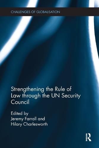 Cover image for Strengthening the Rule of Law through the UN Security Council