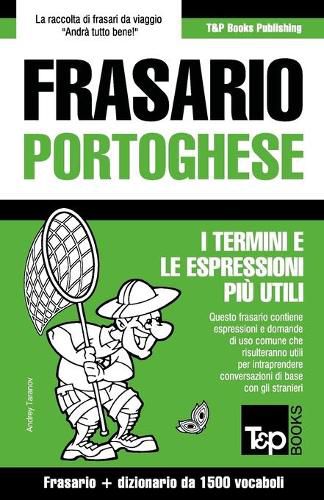 Cover image for Frasario Italiano-Portoghese e dizionario ridotto da 1500 vocaboli