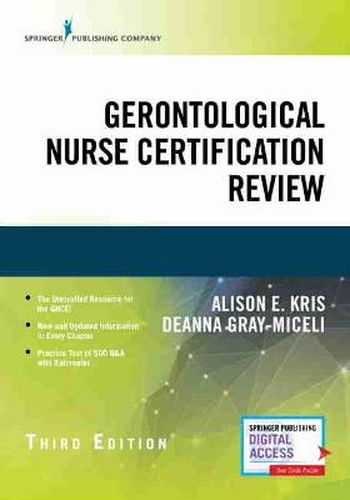 Cover image for Gerontological Nurse Certification Review