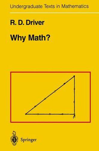 Cover image for Why Math?