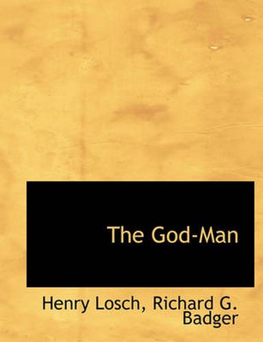 Cover image for The God-Man