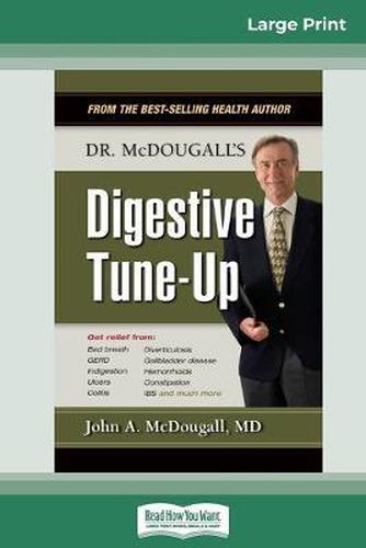Cover image for Dr. McDougall's Digestive Tune-Up (16pt Large Print Edition)