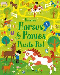 Cover image for Horses and Ponies Puzzles Pad