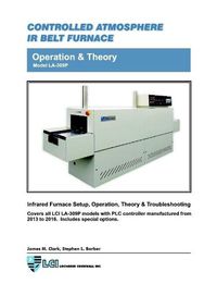 Cover image for Controlled Atmosphere IR Belt Furnace Model LA-309P Operation & Theory