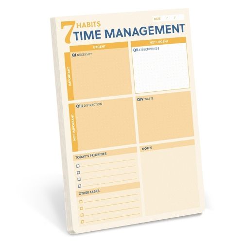Cover image for 7 Habits Time Management Notepad