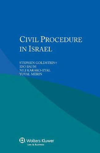 Cover image for Civil Procedure in Israel