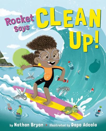 Cover image for Rocket Says Clean Up!