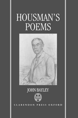 Cover image for Housman's Poems