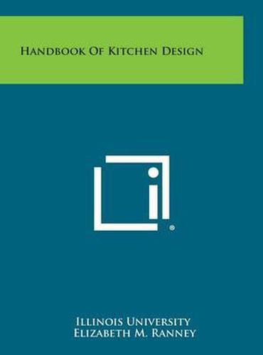 Handbook of Kitchen Design