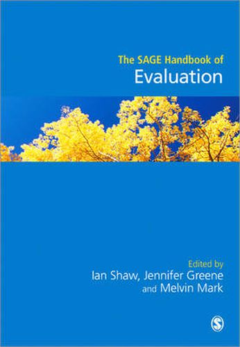 Cover image for The SAGE Handbook of Evaluation