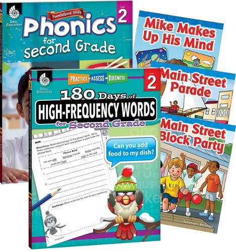 Learn-At-Home: Phonics Practice Reading Grade 2 Bundle: 5-Book Set