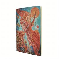 Cover image for Firebird (Birds of Happiness) A4 Dot-Grid Cahier