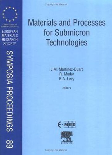 Cover image for Materials and Processes for Submicron Technologies