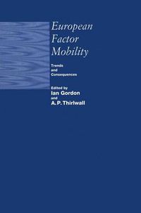 Cover image for European Factor Mobility: Trends and Consequences