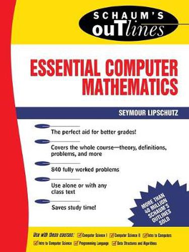 Cover image for Schaum's Outline of Essential Computer Mathematics