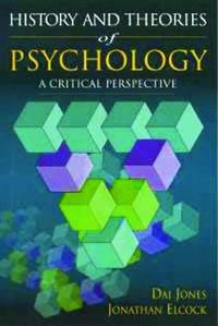 Cover image for History and Theories of Psychology: A Critical Perspective