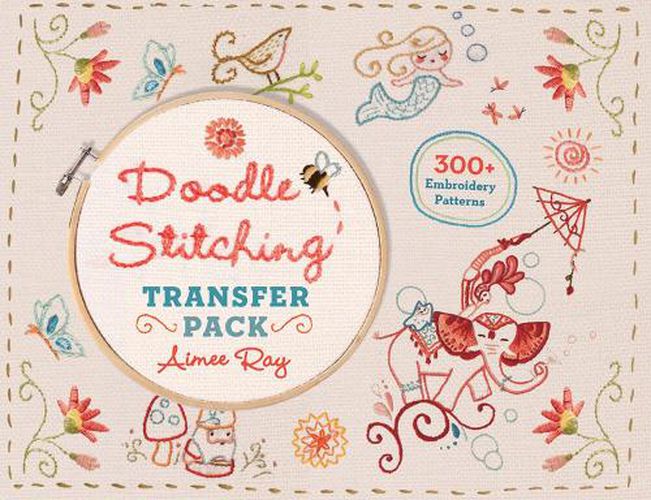 Cover image for Doodle Stitching Transfer Pack: 300+ Embroidery Patterns