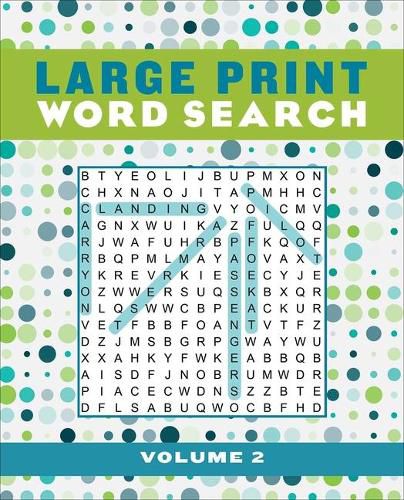 Large Print Word Search Volume 2: Volume 2