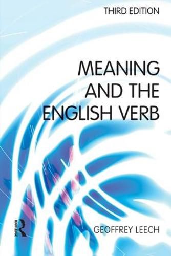 Cover image for Meaning and the English Verb