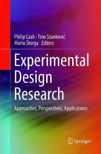 Cover image for Experimental Design Research: Approaches, Perspectives, Applications