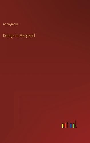 Cover image for Doings in Maryland