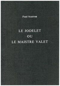 Cover image for Le Jodelet ou le Maistre Valet