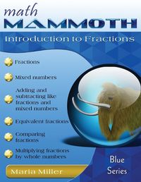 Cover image for Math Mammoth Introduction to Fractions