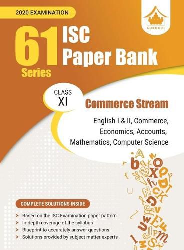 Cover image for 61 Paper Bank - Commerce Stream: ISC Class 11 for 2020 examination