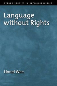 Cover image for Language without Rights