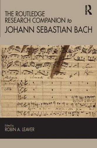 Cover image for The Routledge Research Companion to Johann Sebastian Bach