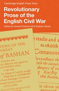 Cover image for Revolutionary Prose of the English Civil War