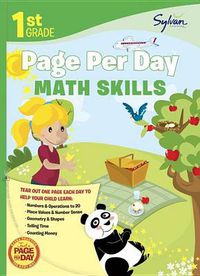 Cover image for First Grade Page Per Day: Math Skills