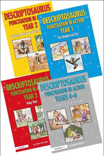 Cover image for Descriptosaurus Punctuation in Action 4 Book Bundle