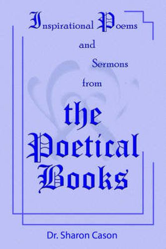Cover image for Inspirational Poems and Sermons from the Poetical Books