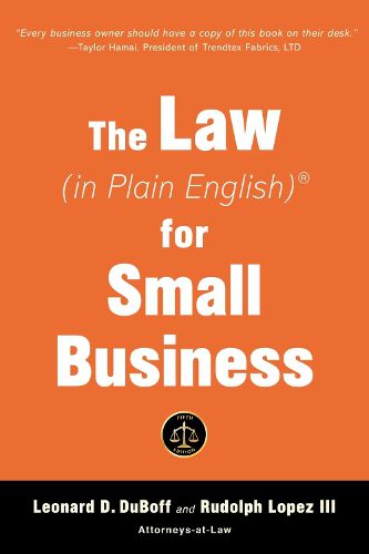 Cover image for Law (in Plain English) for Small Business (Sixth Edition)