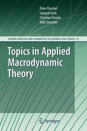 Cover image for Topics in Applied Macrodynamic Theory