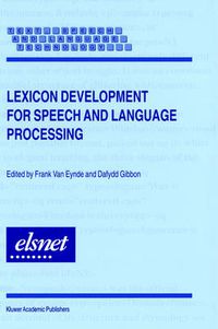 Cover image for Lexicon Development for Speech and Language Processing