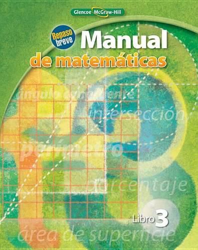 Cover image for Manual de Matematicas, Libro 3: Repaso Breve