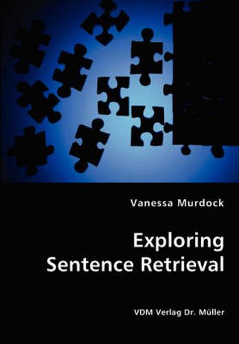 Cover image for Exploring Sentence Retrieval