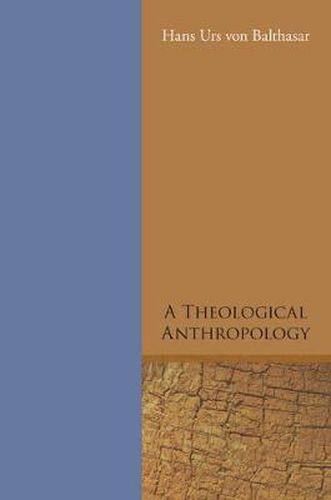 Cover image for A Theological Anthropology