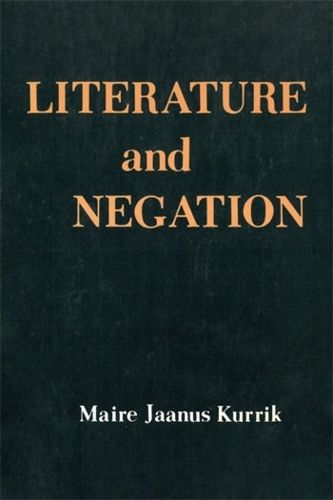 Cover image for Literature and Negation