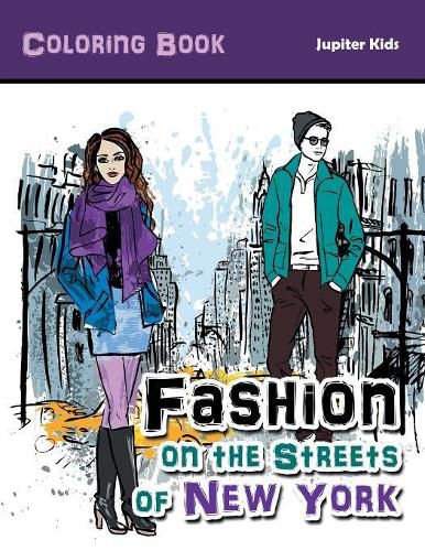 Cover image for Fashion on the Streets of New York Coloring Book