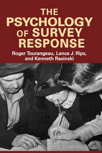 Cover image for The Psychology of Survey Response