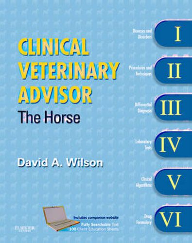 Cover image for Clinical Veterinary Advisor: The Horse