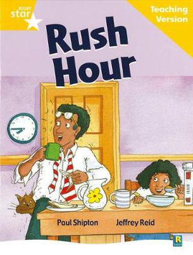 Cover image for Rigby Star Guided Reading Yellow Level: Rush Hour Teaching Version